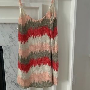 Sequin Parker Mini Dress